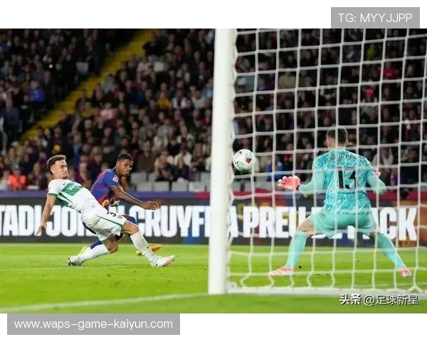 巴萨依靠拉明的突破制造多次禁区混乱